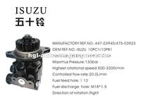 Power Steering Pump For ISUZU 10PC1/10PB1/10PD1 475-03923/447-03940