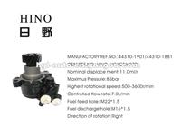 Power Steering Pump For HINO H06CT/H07D 44310-1901 44310-1881