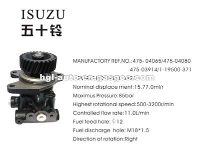 Power Steering Pump For ISUZU 6BG1