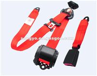Custom Colour Red Car Seat Belt For VW Golf Mk1