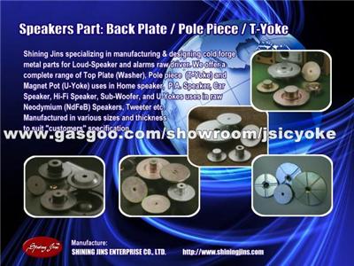 T-Yoke And Washer Speakers Part Made In Taiwan