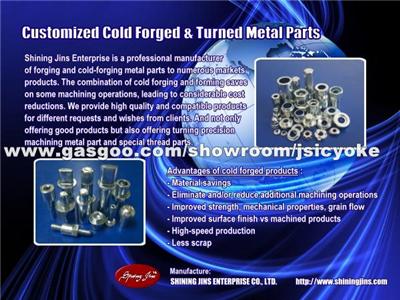 Fasteners - Cold Forged & Turned Made In Taiwan