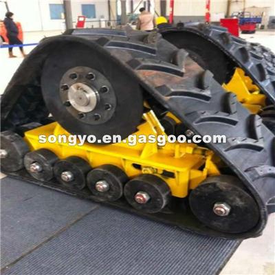 Trade Assurance Rubber Track Belt Triangle Track Belt For Farm Harvester Self-Unloading Agricultural Transporter Belt