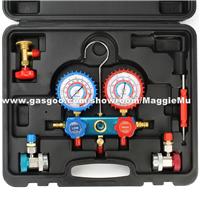 Shock-Proof Aluminium Manifold Gauge Set