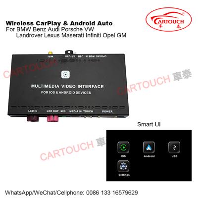 CarPlay Interface Android Auto Camera Input For BMW CIC CCC NBT EVO Mirror Link