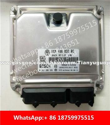 Car ECU（Electronic Control Unit）06A906032RC 0261208595 06A906032RD 0261208596 06A906032TE 0261208707 06A906032TP 0261201440