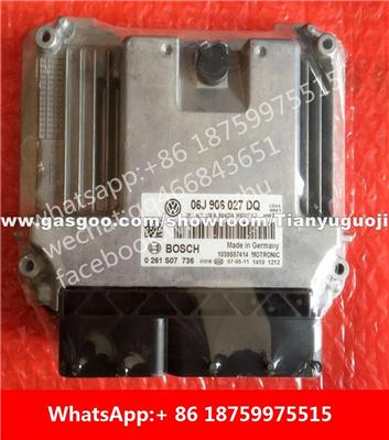 Car ECU（Electronic Control Unit）06J906027DQ 0261S07736 06J907309A 06J907309B 03C906027BA 0261S05812 06J906027BK 06J906027AL