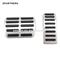 Auto Car Break Accelerator Pedals Coche De Pedales Brake Clutch Gas Oil Footrest Pedal Pad Kit For MT AT Jetta MK4