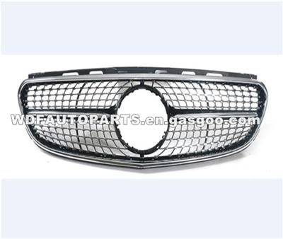 Mercedes Benz Diamond E Class W212 Bumper Grille 2014-2015