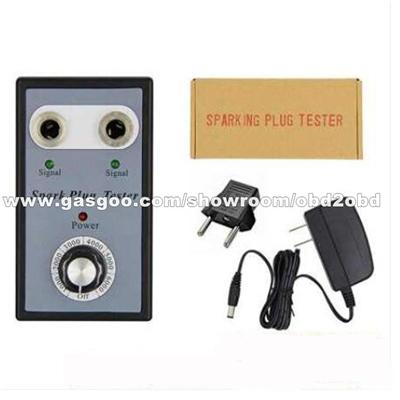 Adjustable Double Hole Car Spark Plug Tester Detector Ignition Plug Analyzer Diagn