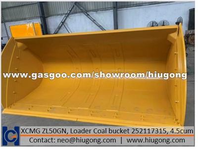 XCMG ZL50GN, Loader Coal Bucket 252117315, 4.5cum
