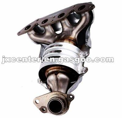 Exhaust Manifold W/ Catalytic Converter For 01-05 Honda Civic 1.7L L4 SOHC