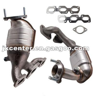 Front & Rear Exhaust Catalytic Converter Manifold For 01-06 Ford Escape 3.0L V6