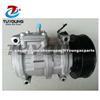 Air-Compressor 10PA17C Car AC For John Deere Tractor Harvester 4472004930 4472004932 AH169875 RE46609