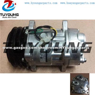 24V Sanden 7H15 6035 Car AC Compressor For Volvo