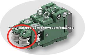 EDM Guide Wheel Pulley OD30mm *L45mm Titanium Carbide Roller For Steel Wire Output Machine