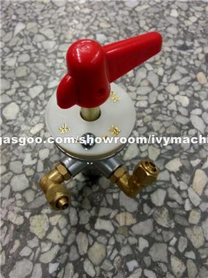 Pneumatic Bus Door Parts - Quick Release Valve , Door Emergency Valve