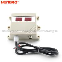 IP67 Digital Waterproof Temperature And Humidity Sensor With Probe Enclosure Environment Monitoring Dew Point Instrument