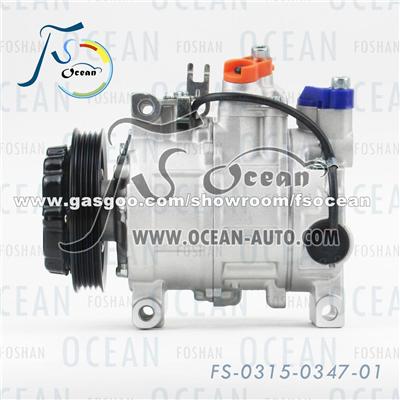 Audi A4 2.5TDi 2000-2005 6SEU12C AC Compressor In Vehicle Air Conditioning System 8E0260805R CO0347