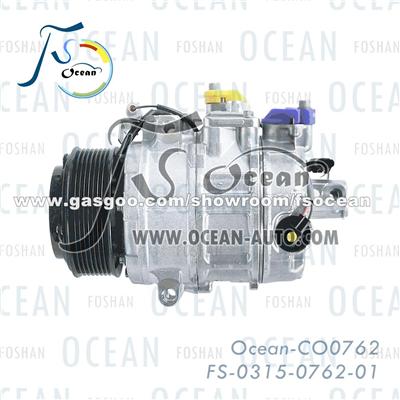 BMW X6 E71 40iX 7SEU17C Air Condition Auto Part Compressor For BMW 7 F02 740LiX 64509196891 CO0762