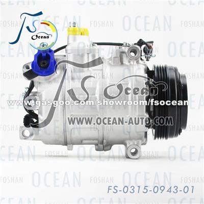 BMW X6 E72 M 7SBU17C Air Condition Auto Part Compressor For BMW 6 Coupe F13 650i (2010-) 64526823544 CO0943