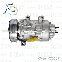 6V12 Air Conditioning Compressor For Peugeot 307 6453PF/1444/1444F CO0067