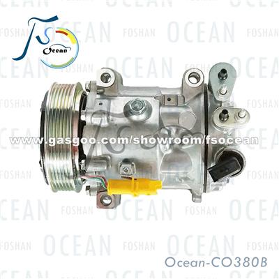 7V16 Auto Compressor For Citroen C5 III 1.6HDi Peugeot 407 1.8 16V 9656572680 6453PN CO0380B