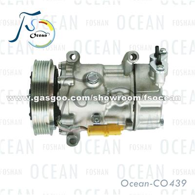 Citroen C2 6V12 AC Compressor For Peugeot Bipper Fiat Fiorino 9684480480/6453XJ CO0439