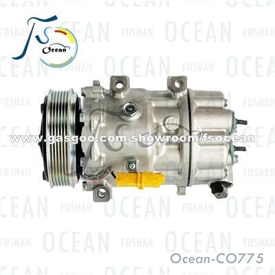 6453XL/96519113 7C16 Auto Compressor For Citroen C4 Picasso Peugeot 308 CO0775