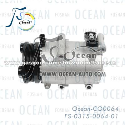 VS16 Air Conditioning Compressor For Ford C-Max Volvo S40 II 3M5H-19D629-PG/3M5H-19D629-BA CO0064