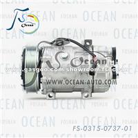 7V16 A/C Compressor For Ford Focus C-Max Volvo V50 1234257/1344614/3M5H-19D629-HB CO0737