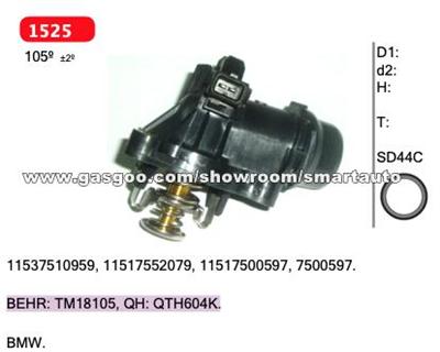 Thermostat For Bmw , 11537510959, 11517552079, 11517500597, 7500597. BEHR: TM18105, QH: QTH604K.