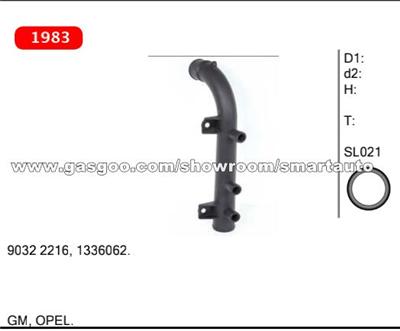 Coolant Flange For GM, OPEL. 9032 2216, 1336062.