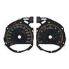 Mercedes C-Class C63 C200L GLC260 AMG Gauge Face Carbon Fiber, 280KM/H Yellow