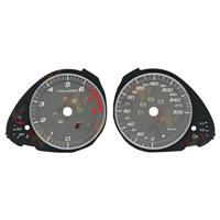 Gauge Face For Audi A5 S5 Magneti Marelli Instrument Cluster Grey 300KM/H