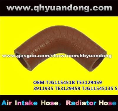 Truck Silicone Hose OEM:TJG115451B TE3129459 3911935 TE3129459 TJG1154513S S