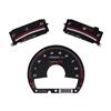 Gauge Face For Honda Civic FA5 FG2 FA1 FD1 Type-R Style Black 9000rpm