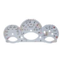 Gauge Face For Porsche 987 Cayman Boxster Spyder Instrument 300KM/H, 8Krpm White