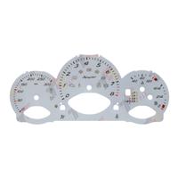 Gauge Face For Porsche 987 Cayman Boxster Spyder Instrument 300KM/H, 8Krpm White