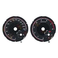 Gauge Face For Mercedes W166 X166 W164 W463 Instrument With Red Color Scale Mark