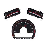 Gauge Face For Honda Civic FA5 FG2 FA1 FD1 Type-R Style Black 9000rpm