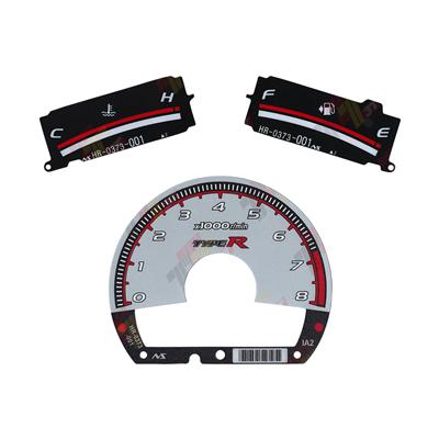 Gauge Face For Honda Civic FA5 FG2 FA1 FD1 Type-R Style 8000rpm