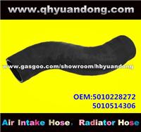 Truck Radiator Hose OEM:5010228272 5010514306