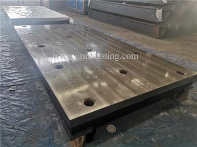 Casting Iron T-Slots Floor Plates 4000*2000*250mm