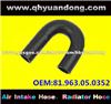 Truck Radiator Hose OEM:81.963.05.0352