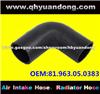 Truck Radiator Hose OEM:81.963.05.0383