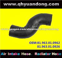 Truck Radiator Hose OEM:81.963.01.0962 81.963.01.0926