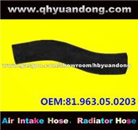 Truck Radiator Hose OEM:81.963.05.0203