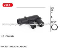 Coolant Flange For VW( JETTA,GOLF,CLASICO). , 1H0 121 619 D