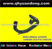 Truck Radiator Hose OEM:1380621 1376949 1448384 1531776 1545116